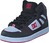 Pure High-Top Schwarz/Rot/Weiß