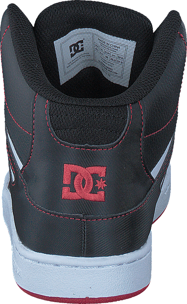 Pure High-Top Schwarz/Rot/Weiß