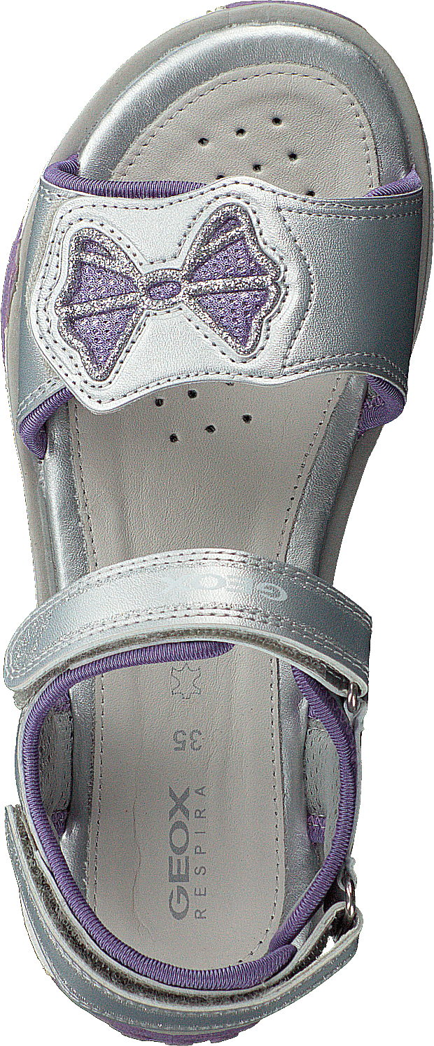 J Sandal Jocker Silver/lilac