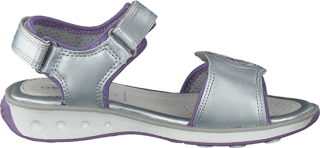 J Sandal Jocker Silver/lilac