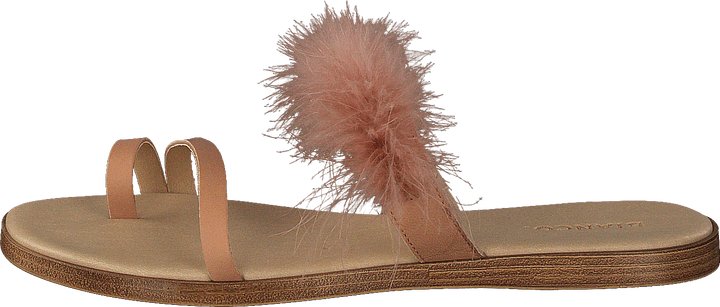 Feather Slip In Sandal Powder