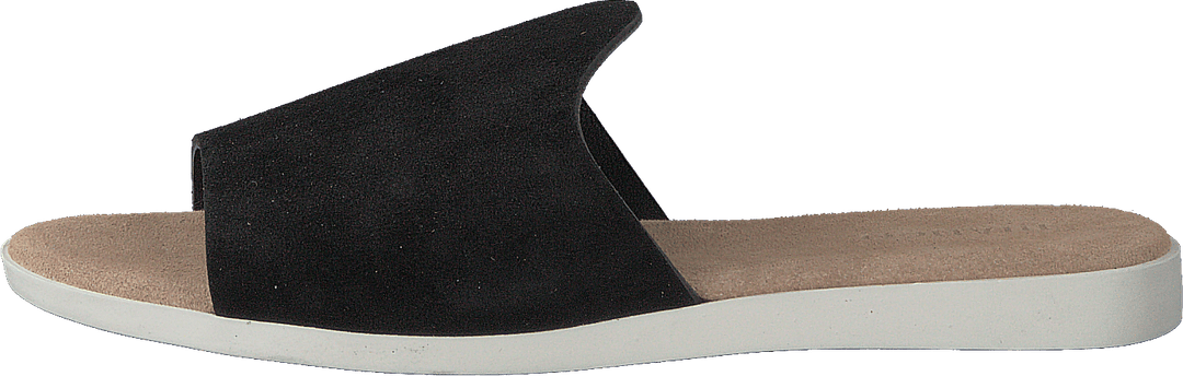Suede Slipper Black