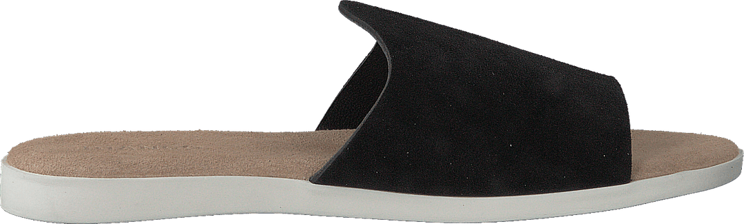 Suede Slipper Black