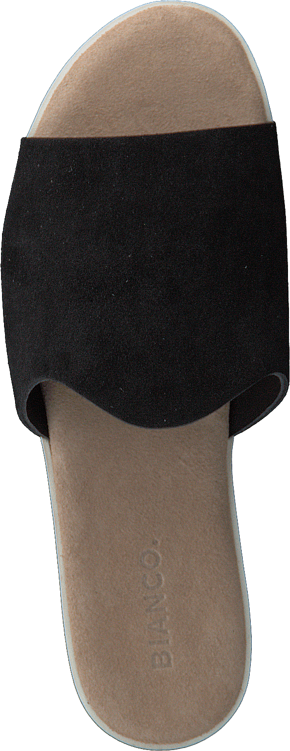 Suede Slipper Black