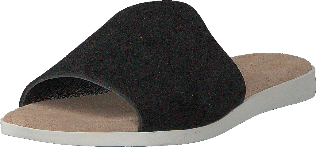 Suede Slipper Black