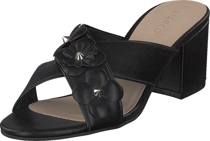 Flower Cross Sandale Schwarz