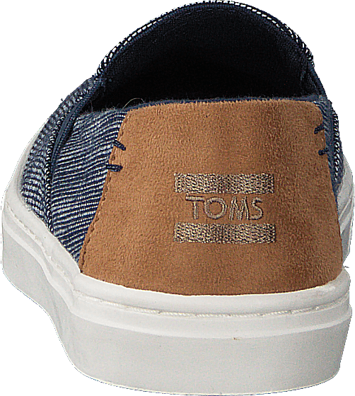 Luca Youth Navy Striped Chambray