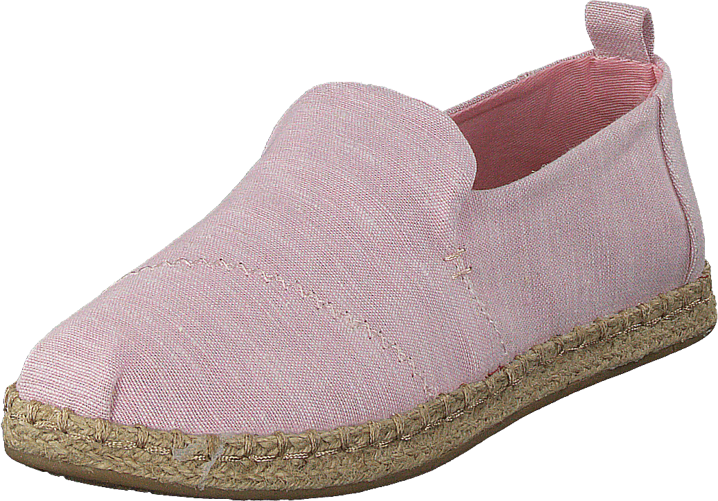 Deconstructed Alpargata Rope Blossom Slub Chambray