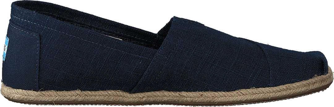 Alpargata Navy pellava/köysi