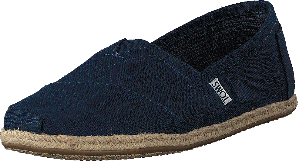 Alpargata Navy pellava/köysi