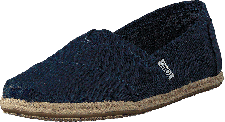Alpargata Navy pellava/köysi