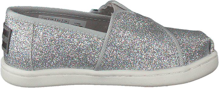 Alpargata Tiny Silver Iridescent Mica