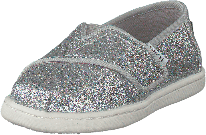 Alpargata Tiny Silver Iridescent Mica