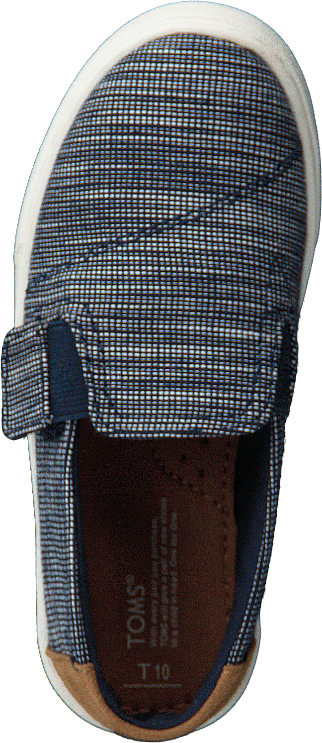 Luca Tiny Navy Striped Chambray