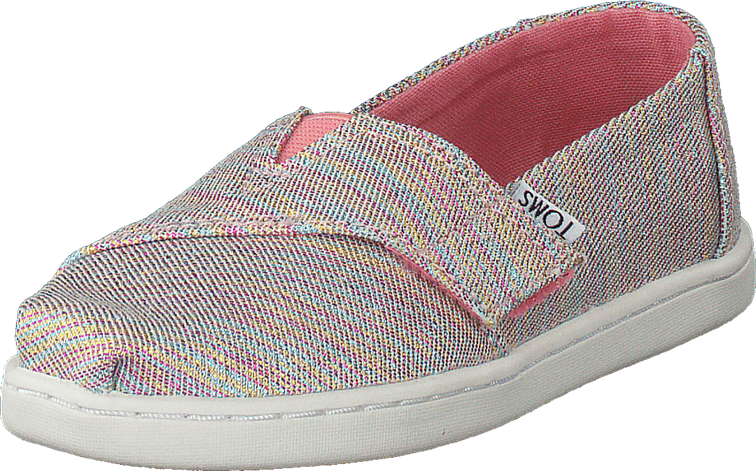 Alpargata Tiny Pink Multi Twill Mica