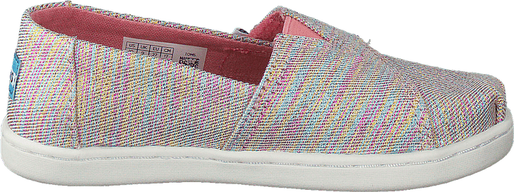 Alpargata Tiny Pink Multi Twill Mica