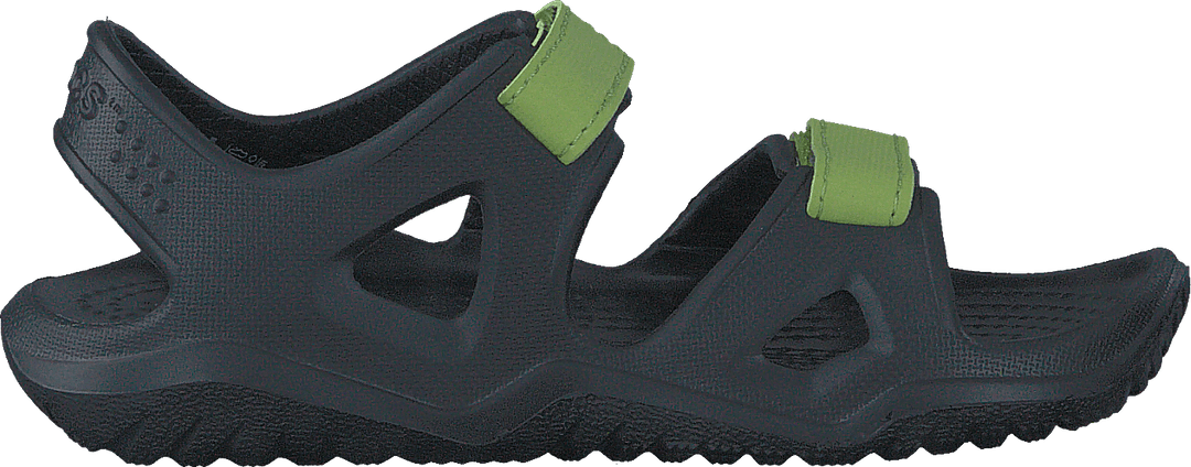 Swiftwater River Sandal Kids Black / Volt Green