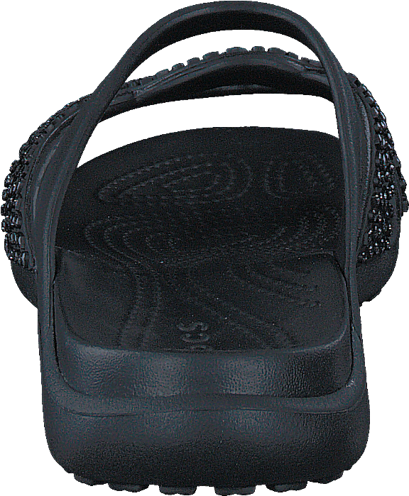 Meleen Twist Diamante Sandal Black/black