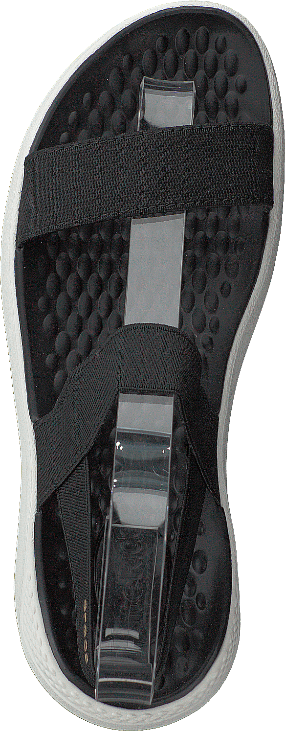Literide Sandal W Black/white