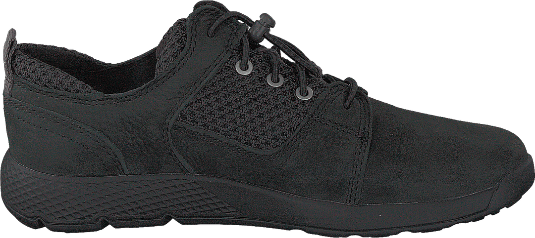 Flyroam L/f Oxford Jet Black Barefoot Buffed