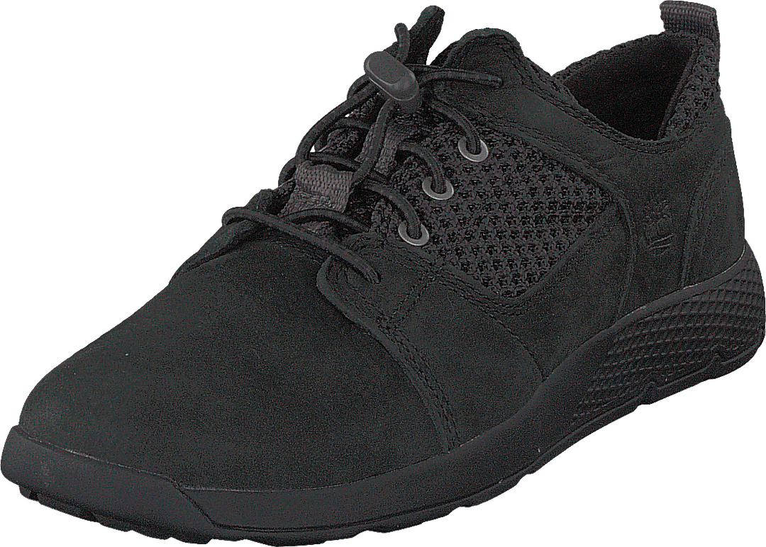 Flyroam L/f Oxford Jet Black Barefoot Buffed