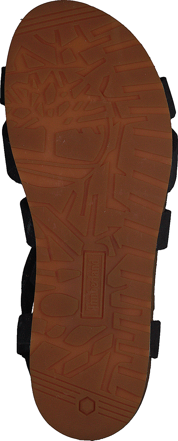 Sandale cheville Malibu Waves Noir de jais Naturebuck