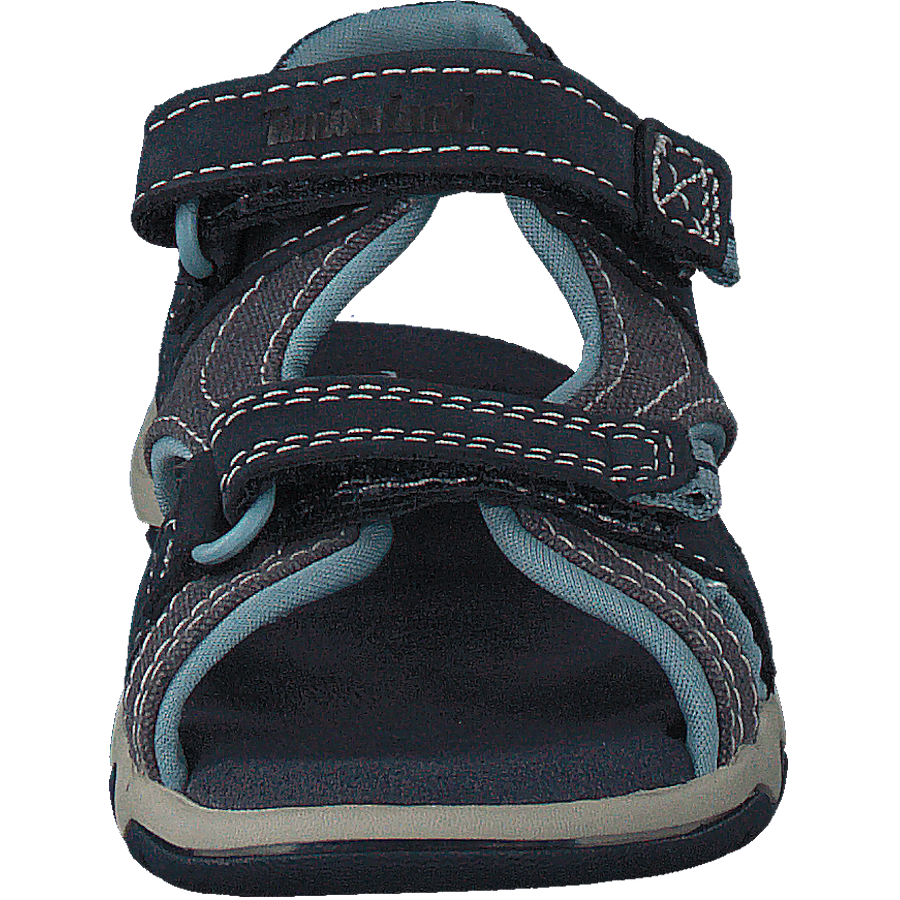 Park Hopper L/f 2-strap Sandal Black Iris
