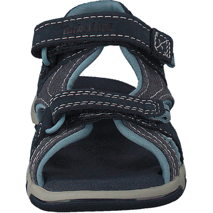Park Hopper L/f 2-strap Sandal Black Iris