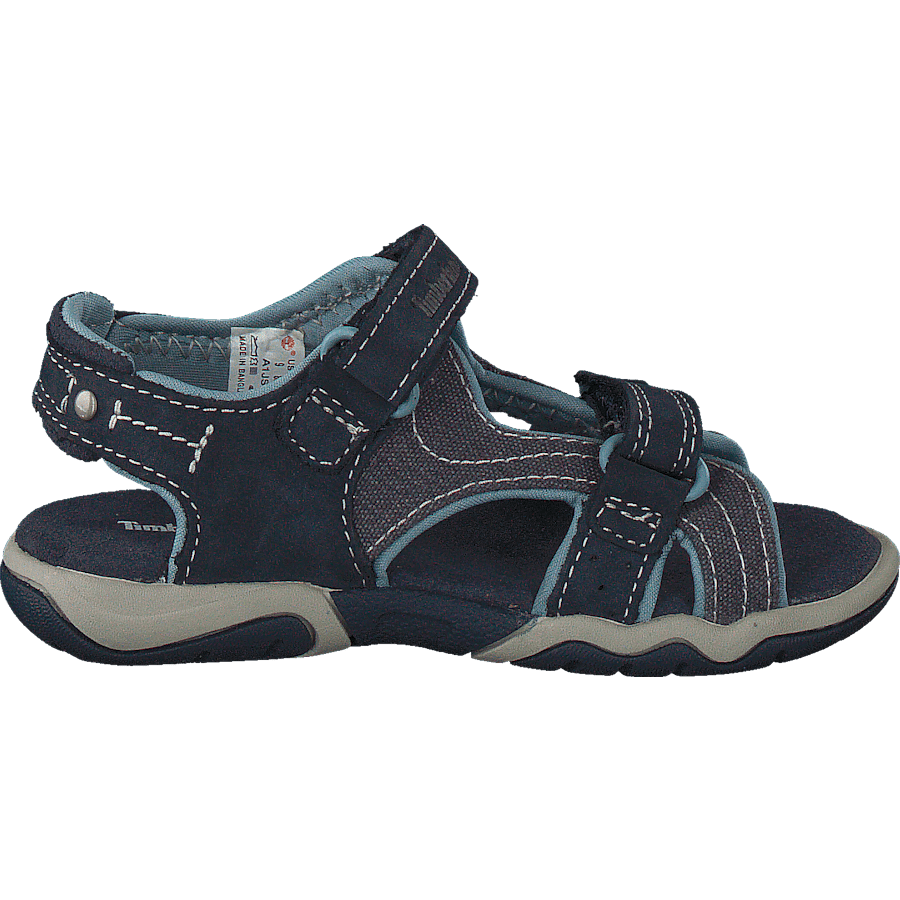 Park Hopper L/f 2-strap Sandal Black Iris