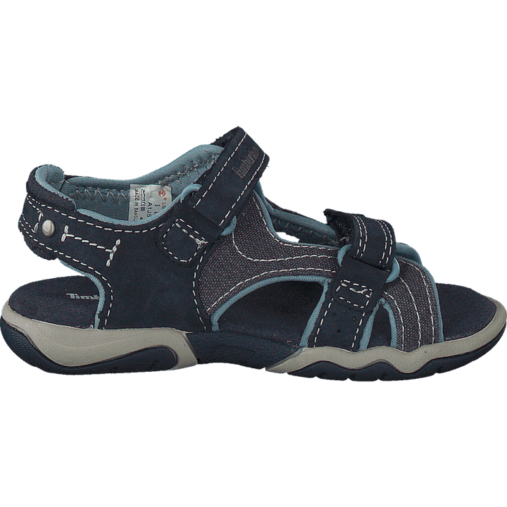 Park Hopper L/f 2-strap Sandal Black Iris