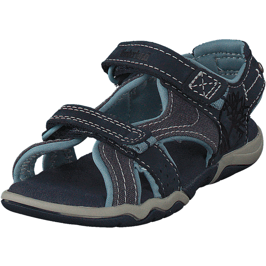 Park Hopper L/f 2-strap Sandal Black Iris