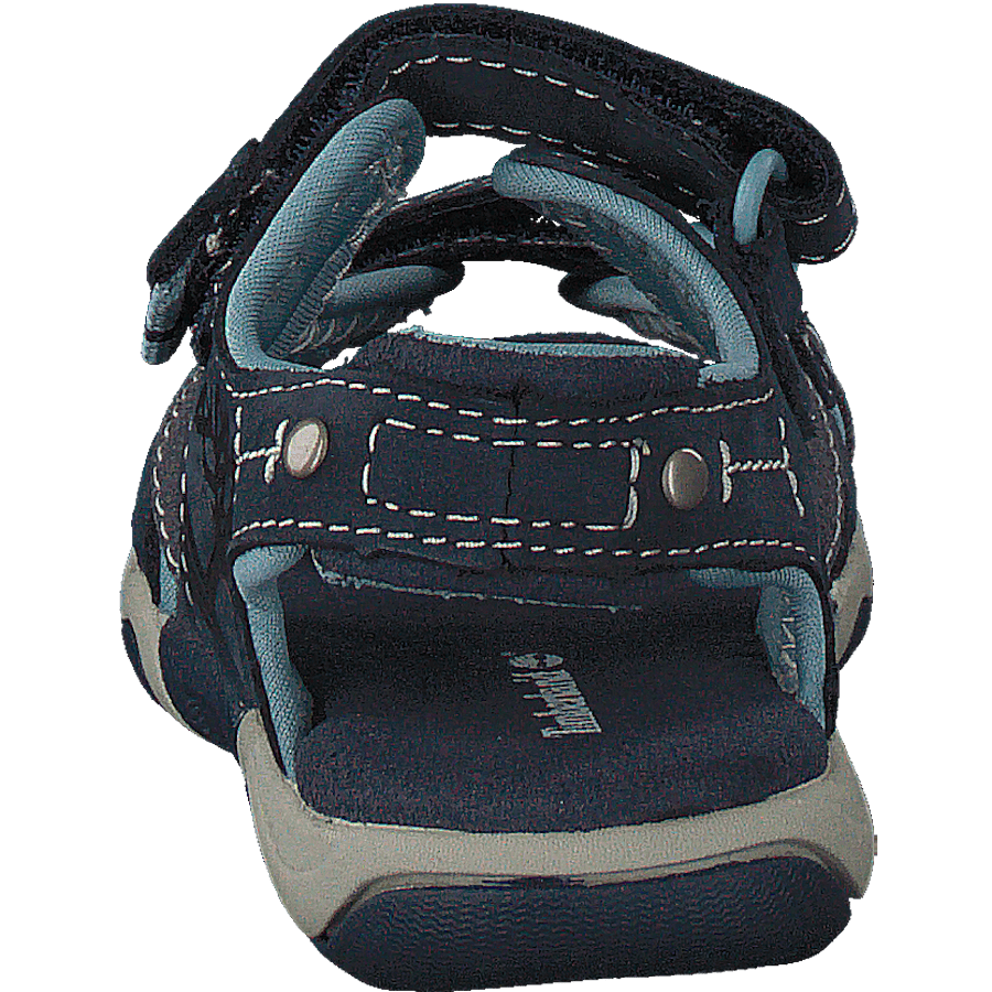 Park Hopper L/f 2-strap Sandal Black Iris