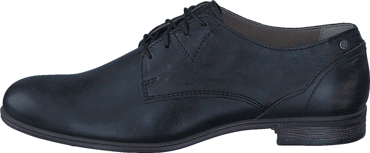 Dirty Low Schwarzes Leder