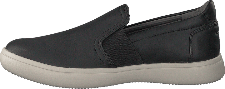 Ariell Gore Slip-on Black Lea