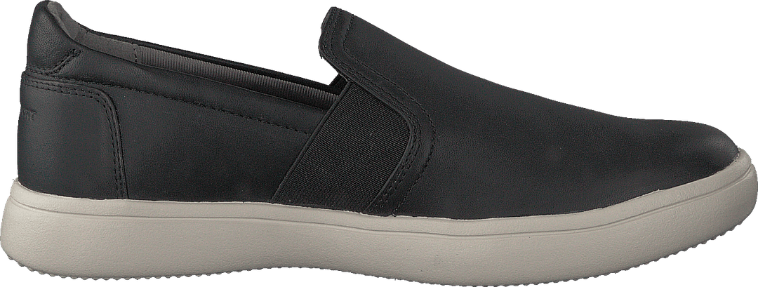 Ariell Gore Slip-on Black Lea
