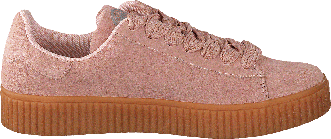 Anna Wide Lace Sneaker Blush