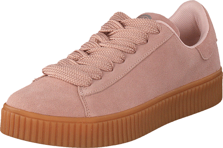 Anna Wide Lace Sneaker Blush