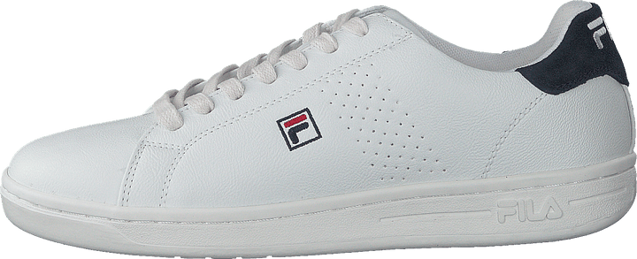 Crosscourt 2 F Low Bianco/Blu vestito