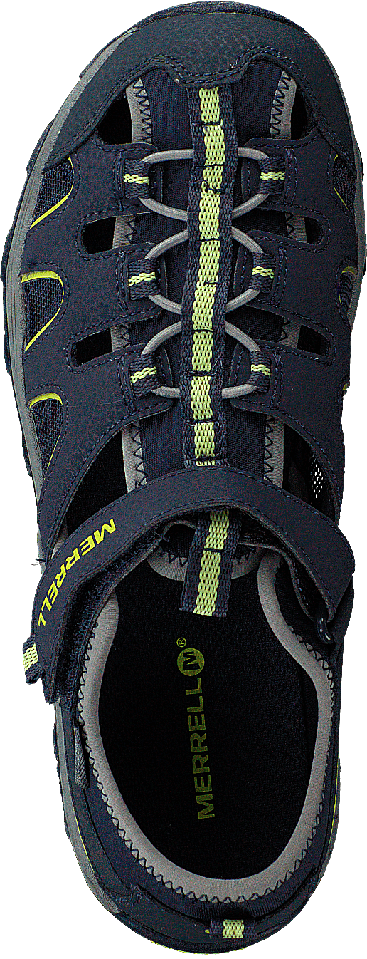 Hydro H20 Sandal Navy/lime