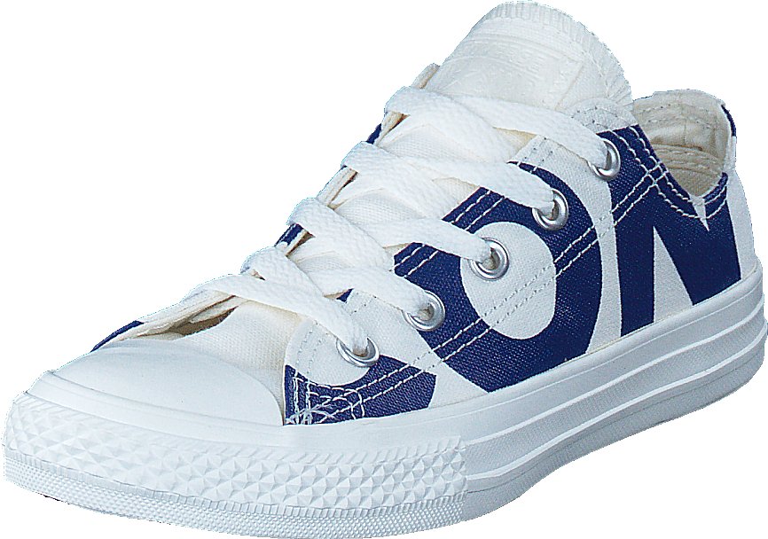 Chuck Taylor All Star Naturel/bleu/aigrette