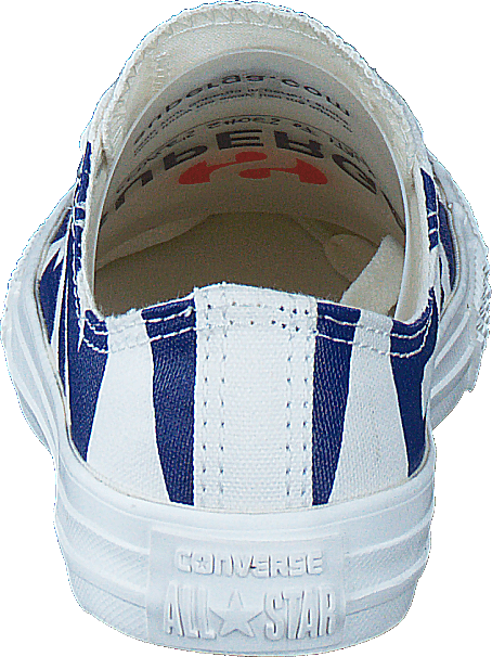 Chuck Taylor All Star Naturel/bleu/aigrette