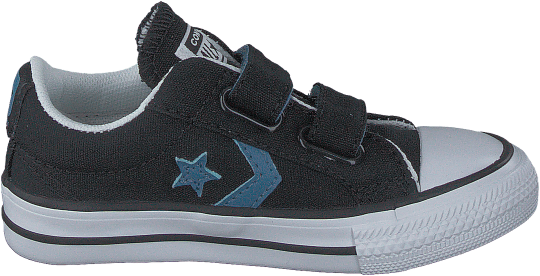 Star Player 2v - Preto Ox/Tempestade Egeu/Branco