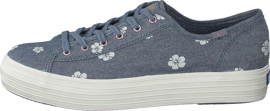 Tripple Kick Hibiscus Blue