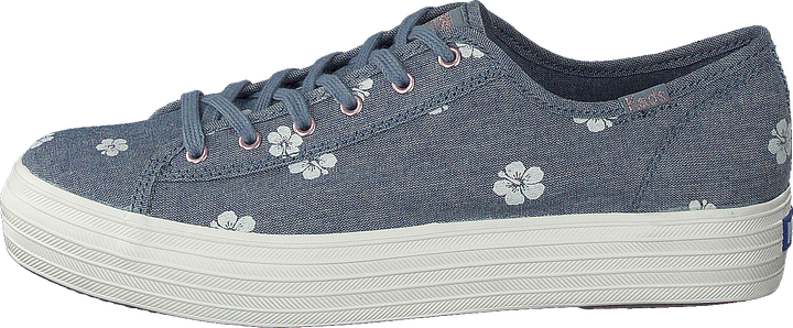 Tripple Kick Hibiscus Blue