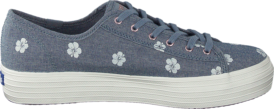 Tripple Kick Hibiscus Blue