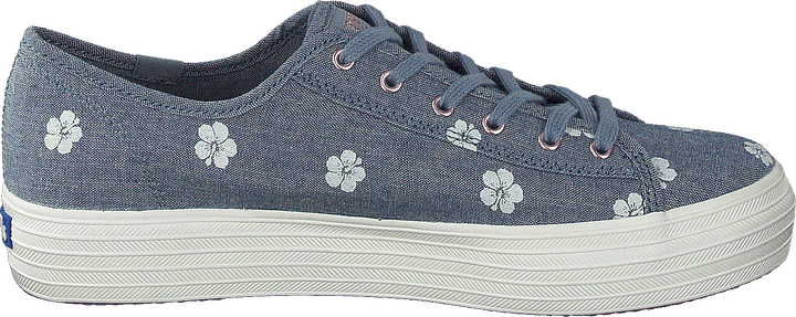 Tripple Kick Hibiscus Blue
