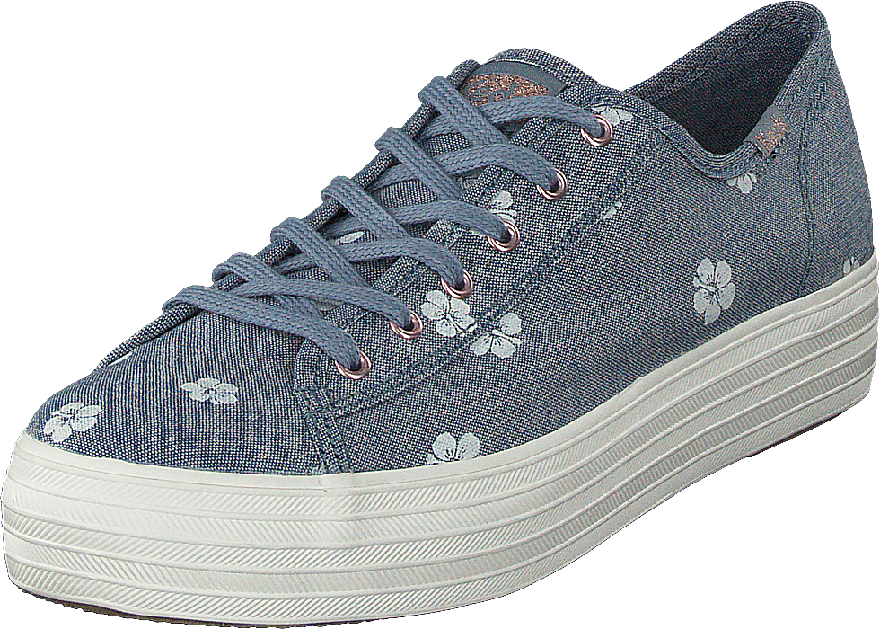 Tripple Kick Hibiscus Blue