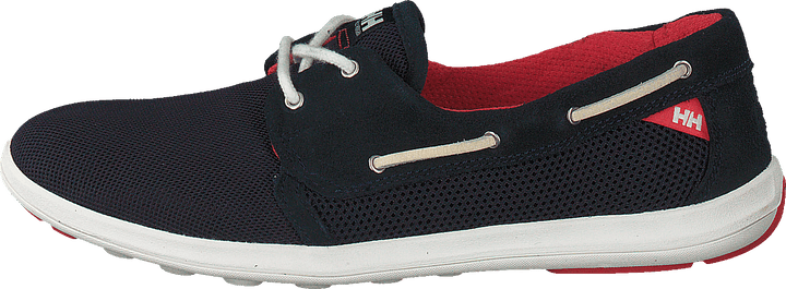 W Lillesand Navy/cayenne/off White