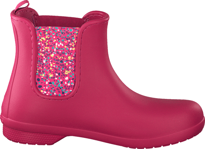 Freesail Chelsea Boot Women Berry / Dots