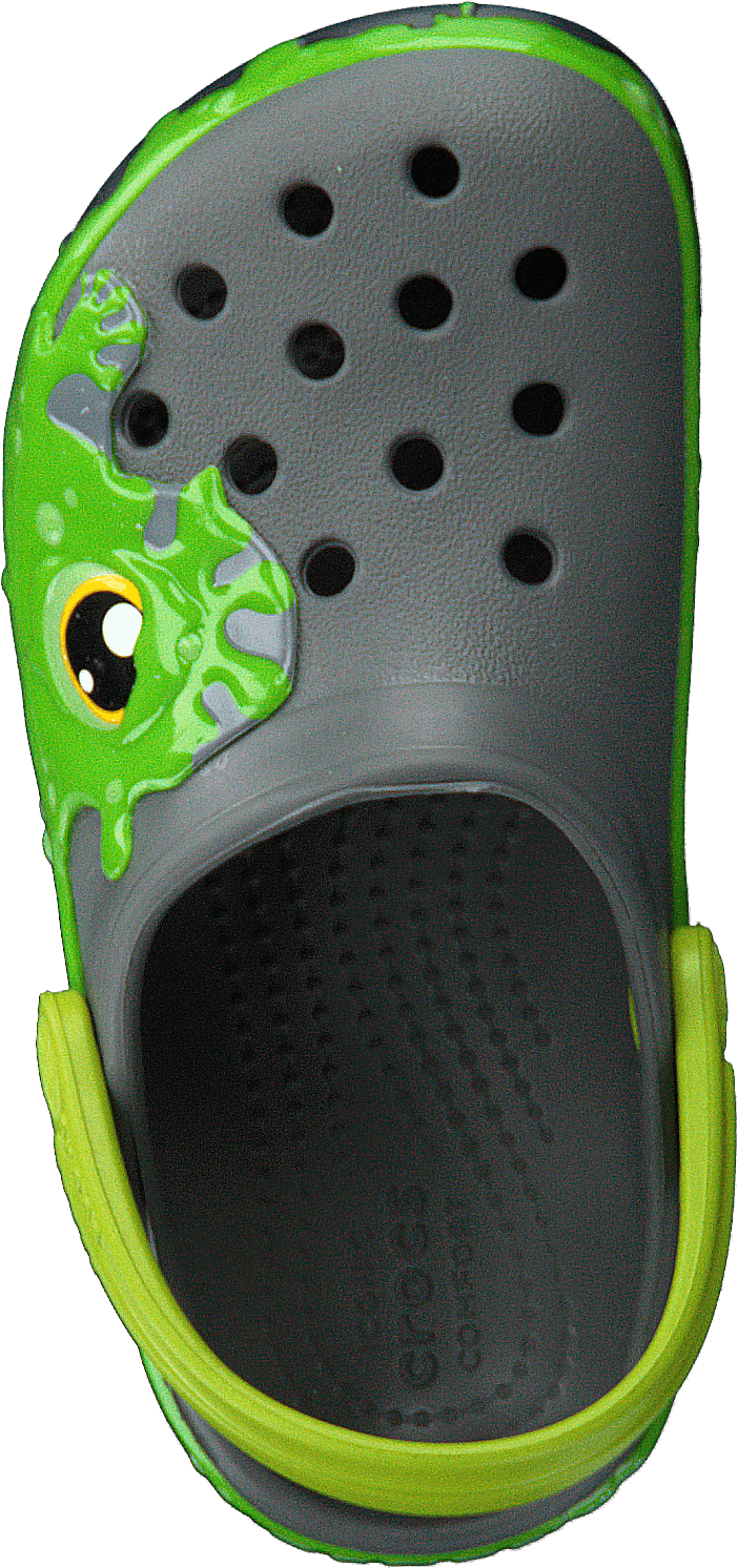 Fun Lab Slime Band Clog Kinder Schiefergrau